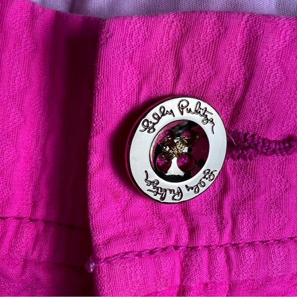 NWT Lilly Pulitzer 5” Callahan Jacquard Short Kir Royal Pink Size 2 - Picture 4 of 13